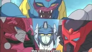 PROJECT TFG1 Transformers Robots in Disguise Episode 1  Battle Protocol   leg PT BR