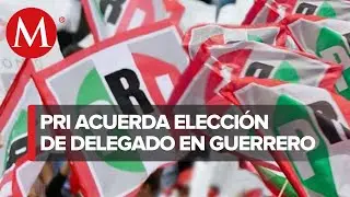 PRI en Guerrero acuerda procedimiento para elegir a nuevo dirigente estatal