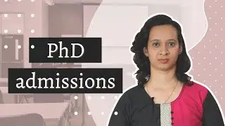 phd admissions 2022 // how to take admission for phd