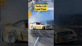 High revs and pops on this run for Jonathan Hurst