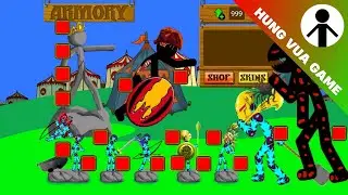 THE ULTIMATE ARMY OF INFINITE POWER | STICK WAR LEGACY - Hung Vua Game