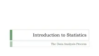 The Data Analysis Process
