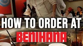 Как сделать заказ в Benihana