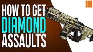 BO3 ALL DIAMOND ASSAULT RIFLES! (Call of Duty Black Ops 3 How To Get Diamond Camo)