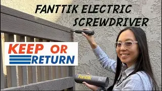 COSTCO Keep or Return? : Fanttik Electric Screwdriver S1 Pro REVIEW