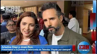 ¡PAREJA ESTELAR! 😍 José Ron y Ariadne Díaz protagonizan 