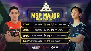 MSP Major: Group Stage - Day 1 - Garena Call of Duty Mobile