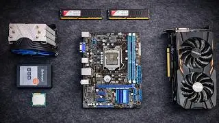 I7 3770 + GTX 1050TI Low Budget Gaming PC Build