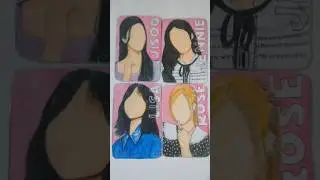 BLACKPINK&times;OREO DIY Photocard🖤💕#blackpink #diy #photocard #kpop #oreo #youtubeshorts