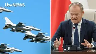 Poland accuses Moscow of 'act of aggression' after shooting down Russian drones in its airspace