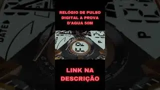 RELOGIO DE PULSO A PROVA D'AGUA LIGE #SHORTS