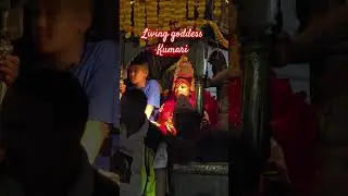 Living goddes kumari. #nepal #god #nothingimposibleinthisworld #kumari