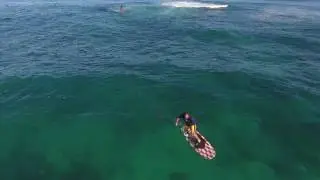 Dave Kalama and Alex Aguera Go Foil'ing in Clear Maui waters March 3rd