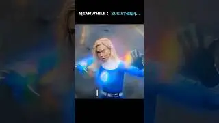 other fantastic four trying to stop galactus vs sue storm #marvel#shorts