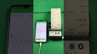 Portable Receipt Thermal Printer, Ideal for On-the-Go Checkout! #pos #factory #thermal #printer