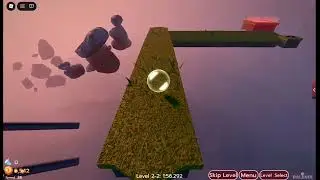 level 2-2 [Marbles can fly, too] playthrough roblox balance with some failed attempts