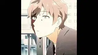 the pain behind the smile: subaru and sakuta edit #rezeroedit #bunnygirledit 