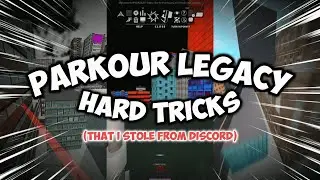ROBLOX PARKOUR COMMUNITY HARD TRICKS That I Stole from Discord