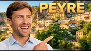Peyre : Des Maisons Dans La Roche + Empreintes de Dinosaures