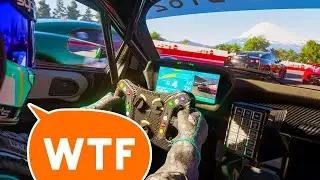 Странные силы SIMAGIC ALPHA Direct Drive в Forza Motorsport?