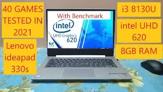 Intel UHD 620 (i3 8130U) 40 игр, протестированных в 2021 году