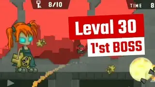 Level 30 (FIRST BOSS) - Mad Dex Walkthrough/ Playthrough Video - Arsh Gaming #maddex #supermeatboy