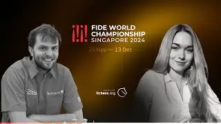 World Chess Championship 2024 R6 w/ GM Nils Grandelius, and IM Laura Unuk!