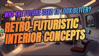 Why The Future Used To Look Better? Retro Futuristic Interior Concepts। Futuristic Interior Design