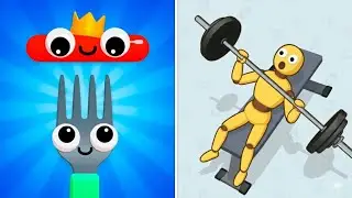 Fork N Sausage vs Ragdoll Break — All Max update Levels Puzzle Funny Crazy ASMR Mobile Gameplay 2026