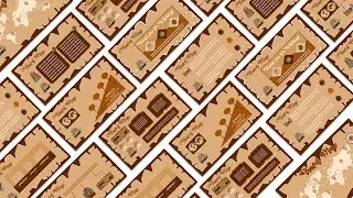 Vintage Travel Map Power Point TUTORIAL | PPT#27.1 | Animated Slide