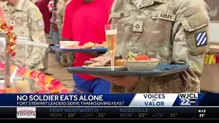 Soldiers Celebrate Thanksgiving From Fort Stewart to Eastern Europe