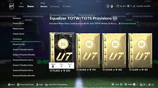 EQUALIZER TOTW/TOTS PROVISIONS PACK (FC 25: PART 890)