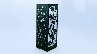 Paper Lantern SVG CUT FILES CRICUT TUTORIAL Astronaut
