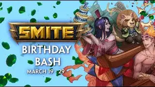 SMITE - Birthday Bash Gem Sale (March 19th - 29th)