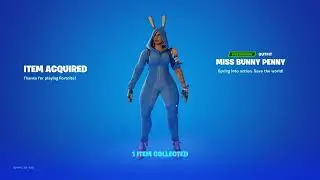 MISS BUNNY PENNY! PASTEL PRINT WRAP! DYNAMIC SHUFFLE & GLOSS EMOTE!