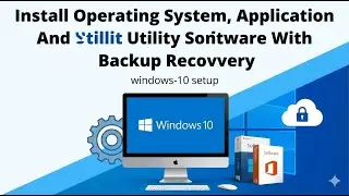 IT Support Services NSDA Level-3, আই টি সাপোর্ট সার্ভিস Install Operating System, windows-10 setup