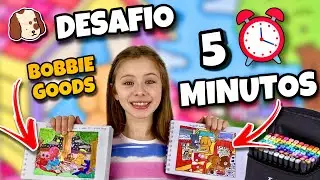 💗 PINTANDO LIVRO BOBBIE GOODS 5 MINUTOS com  MARCADORES ÁLCOOL