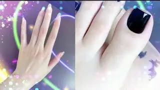 Prettiest fair white hands & feet