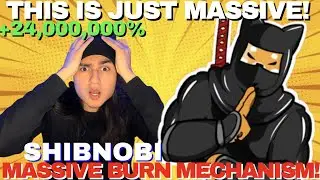 SHINJA - $1.4M WORTH OF SHINJA GONE, DOJOSWAP, BUYBACKS & BURNS MECHANISM + HUGE UPDATES! (SHIBNOBI)