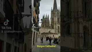 Gothic Burgos Cathedral in Spain. Beautiful, marvellous.