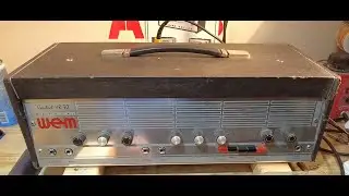 Wem Control HR30 Part 3 Restoring the Pre Amp and Demo
