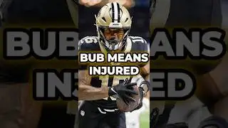 OH NO! Bub Means MISSING TIME For The Saints #shorts #nfl Saints News