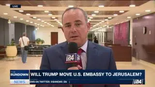 Israel Energy Minister Yuval Steinitz speaks on the Trump visit