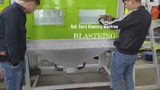 Blasting Machine for Rolls with Airblast Technology &ndash; Precision Cleaning for Industrial Rolls🔧
