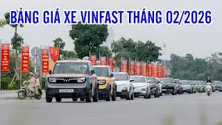Bảng giá xe VinFast tháng 02/2026 - Giá lăn bánh xe VinFast tháng 02/2026 mới nhất | Thành Auto