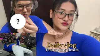 “Kitna Weight Utha Sakti Hoon? | Chest + Shoulder Max Lift Vlog” | Revealing my high protein diet 