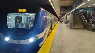 VANCOUVER SKYTRAIN: Vancouver City Centre Station (full station tour)