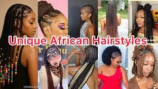 🔥100+ Hottest & Unique African Braids Hairstyles Ideas For All Black Women‼️Best Styles