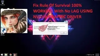Fix rules of survival OpenGL 100% work for Nvidia
