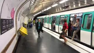 Paris Metro Lines 4 and 13 8 August 2012